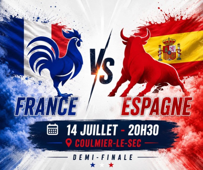 14/07/2026 - Et prêt pour regarder la demi finale de foot sur grand écran